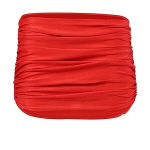 Divino Seas Cloud Red Skirt Size L